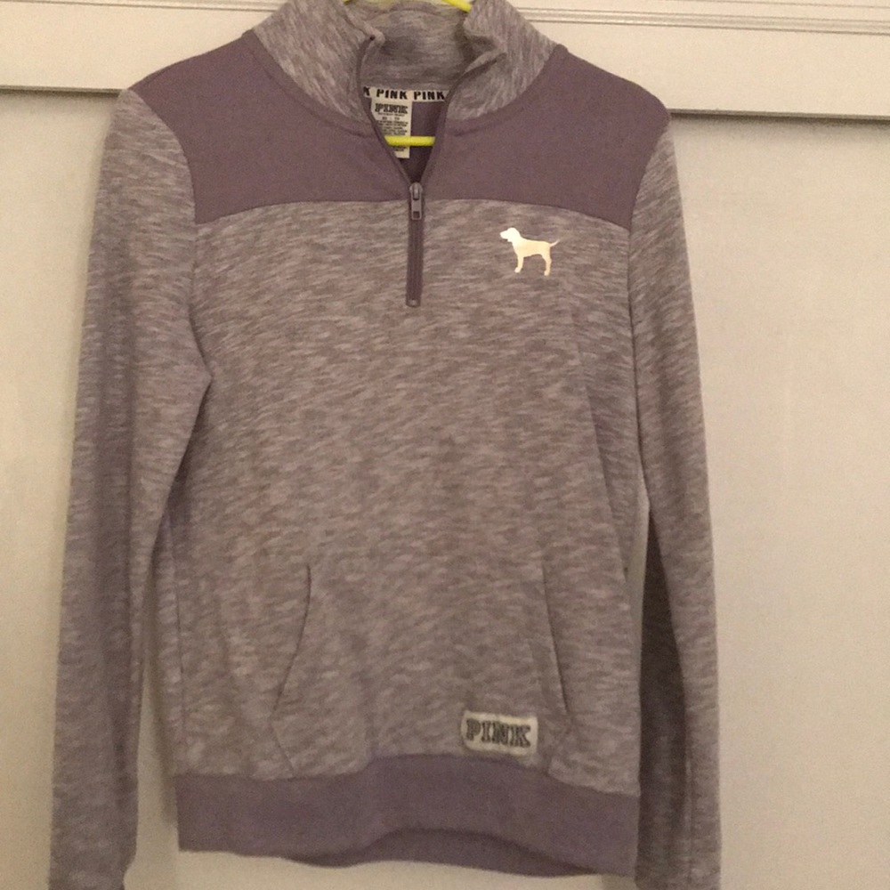 PINK purple sweatshirt
